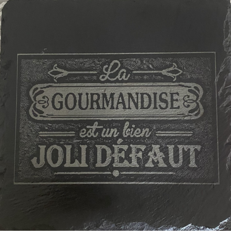 Dessous Plat Ardoise 20*20